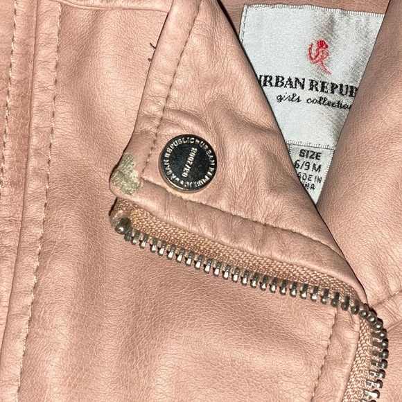 Pink Leather Jacket - Picture 3 of 6